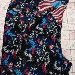 Womens lularoe leggings patriot